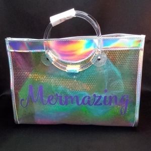 Mermazing PVC Tote Bag- NWT